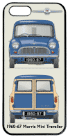 Morris Mini Traveller (Wood) 1960-67 Phone Cover Vertical